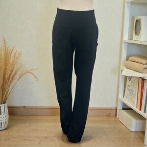 Elegant Black High-Rise Leggings